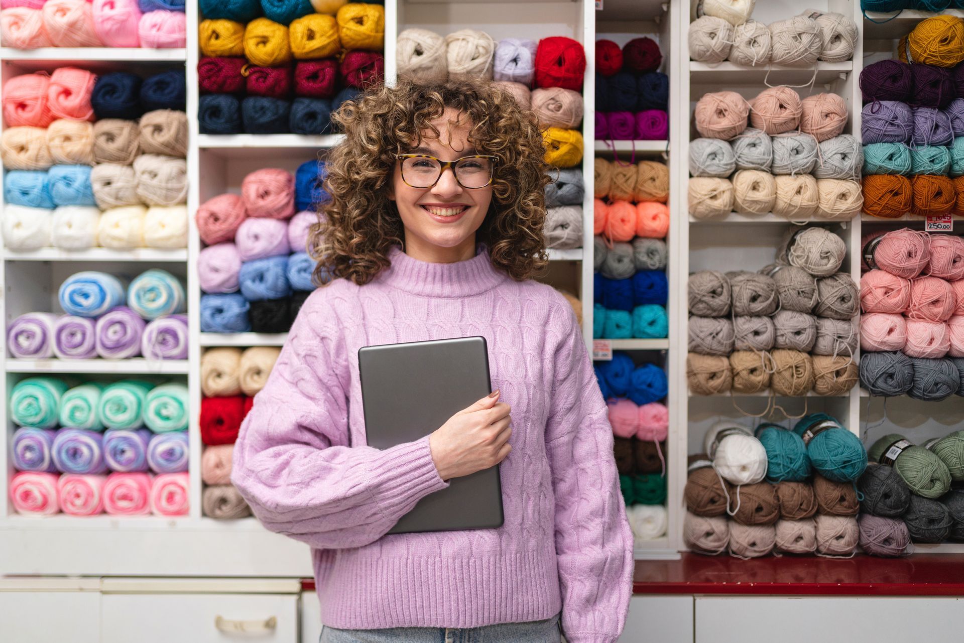 Woman with Yarn Business — Olympia Fields. IL — United People's Action Chamber of Commerce, Inc. (UPACC)