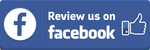 A blue button that says review us on facebook with a thumbs up.