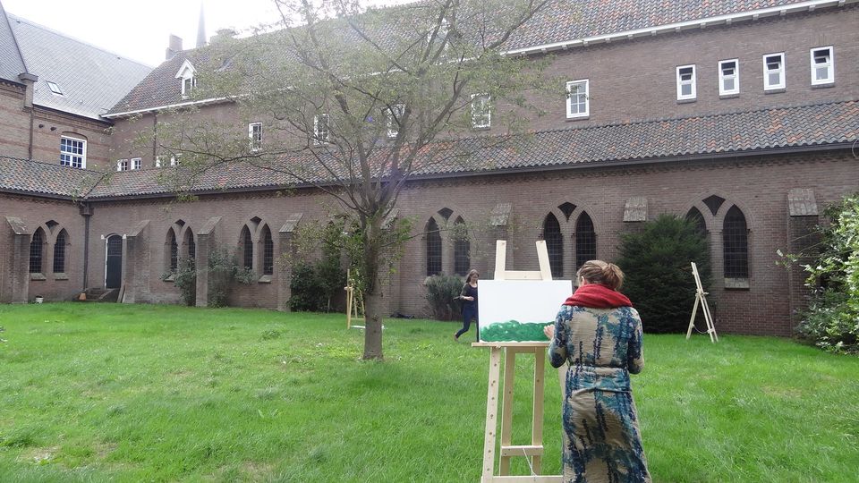 Creatieve Stilte Retraite is helend voor je ziel, klooster Nieuw Sion, Elisabeth Baron, EB-Artwork&Coaching