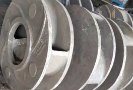 Close-up of Several Gray Metal Impellers, Likely for a Pump — Northern Heavy Machinery in Mount Louisa, QLD