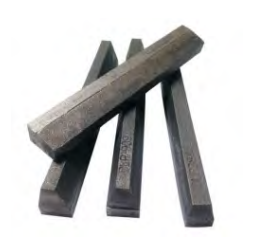 Four Dark, Multi-faceted Metal Wedges Stacked Together — Northern Heavy Machinery in Mount Louisa, QLD