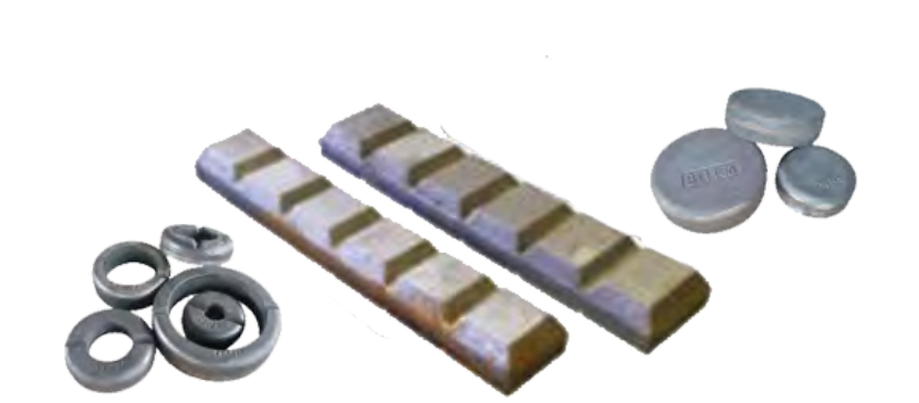 Various Metal Components, Including Bars, Rings, and Round Pieces — Northern Heavy Machinery in Mount Louisa, QLD