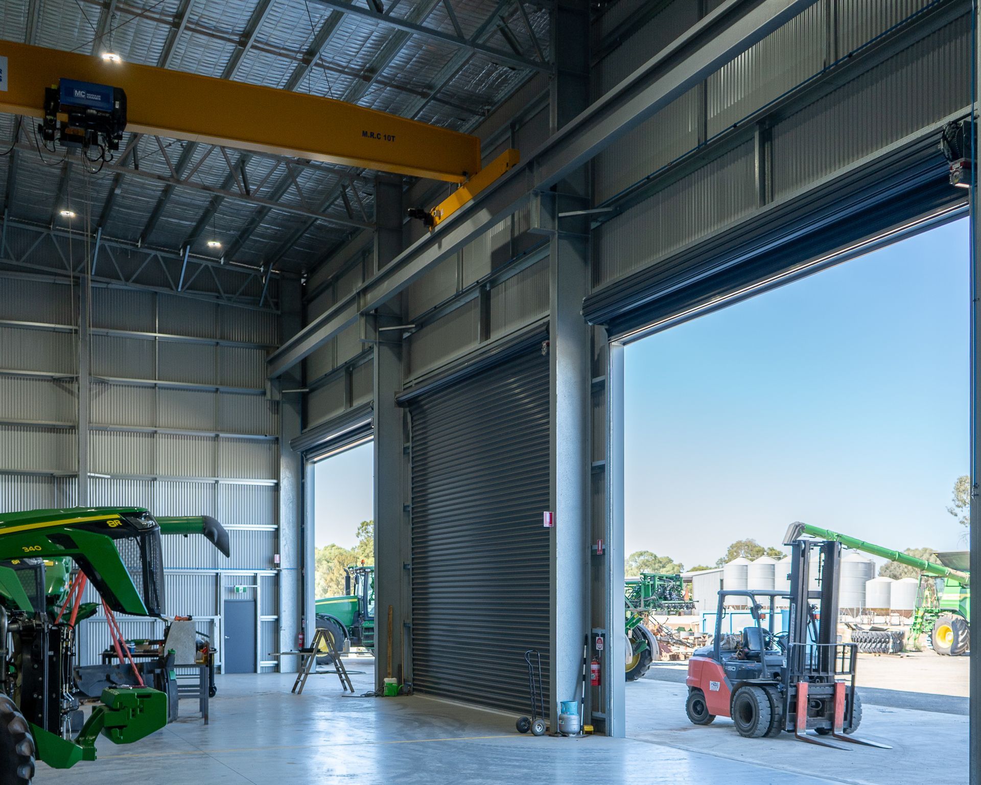 Inside an Industrial Warehouse