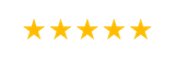 Five gold stars, indicating high rating.