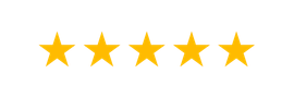 Five gold stars, indicating high rating.