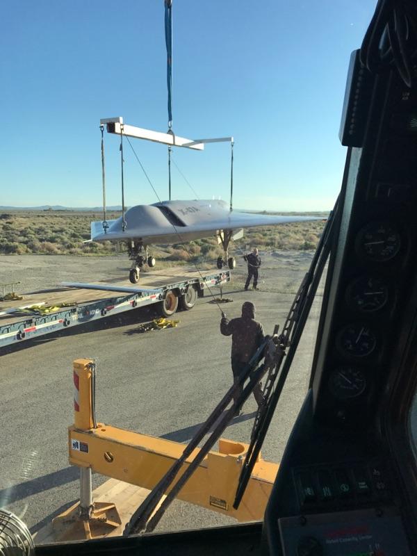 US Plane Lifted by a Crane — Lancaster, CA — Get Hooked Crane Service