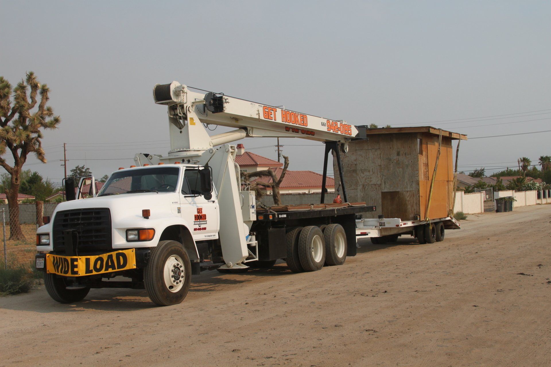 White Company Crane — Lancaster, CA — Get Hooked Crane Service