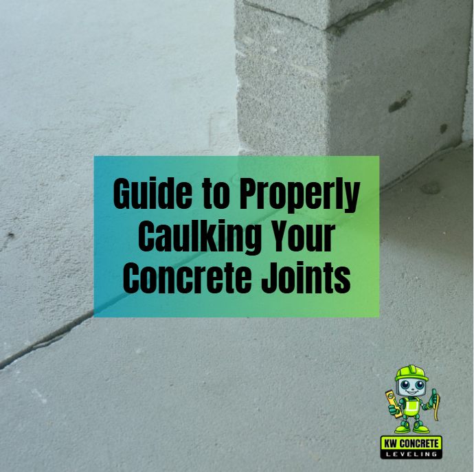Guide to property Caulking your Concrete Joints