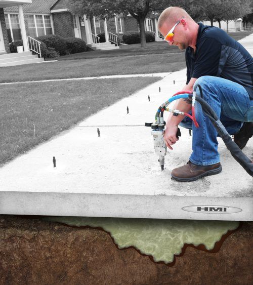 polyurethane foam injection