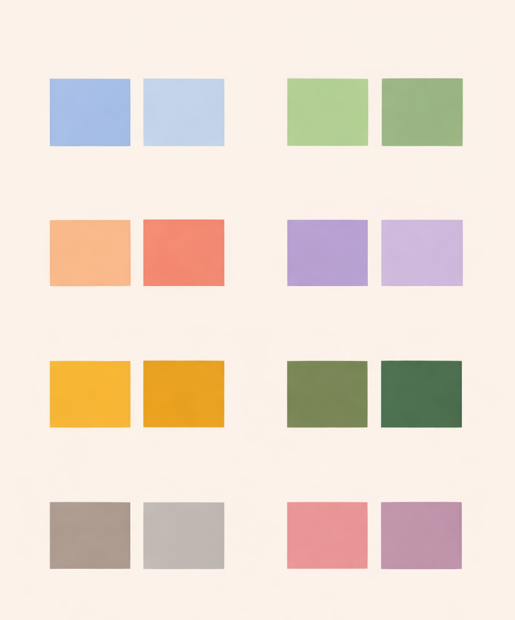 Color Pallete for matching colors