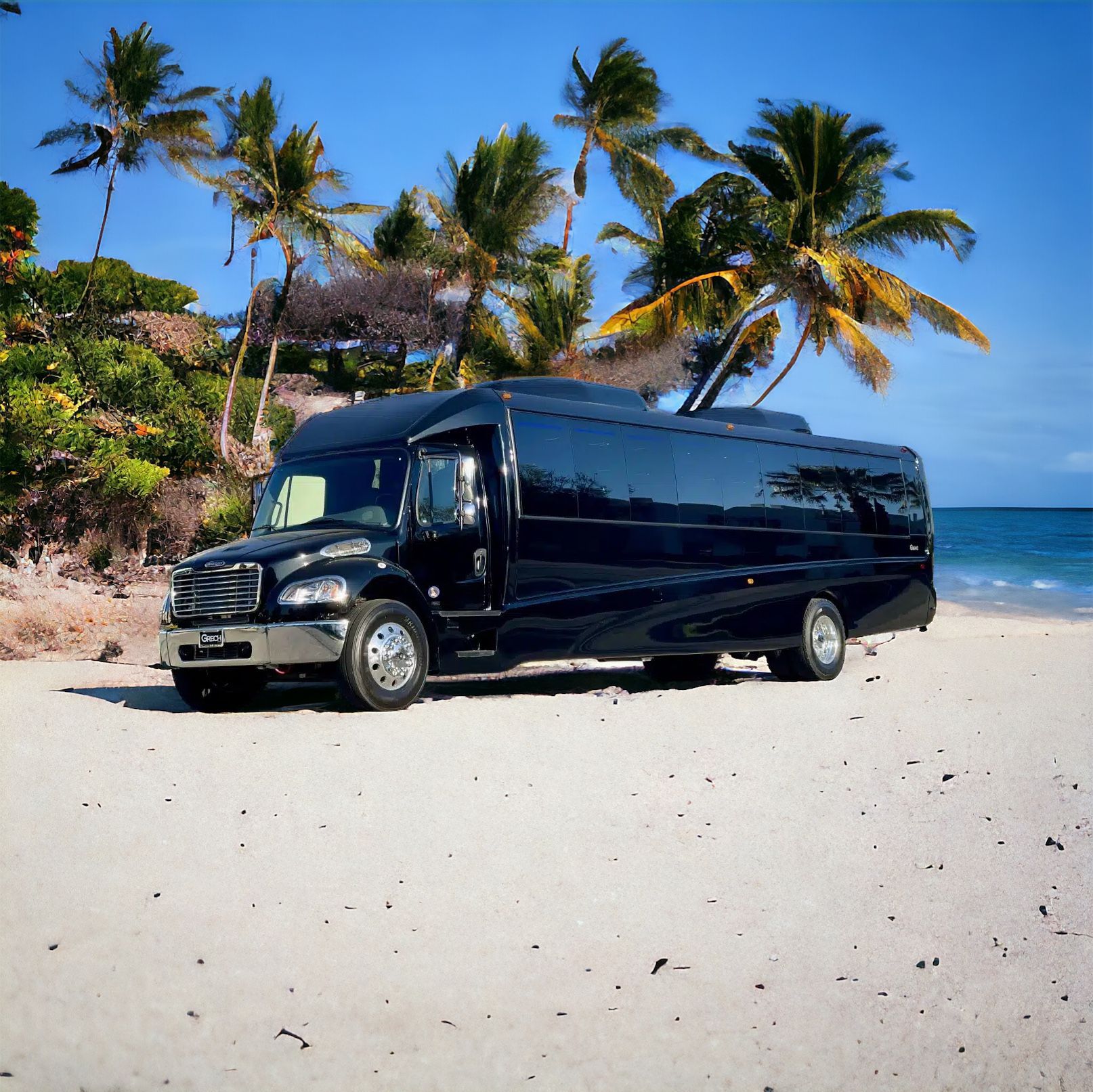 Limo Black Bus