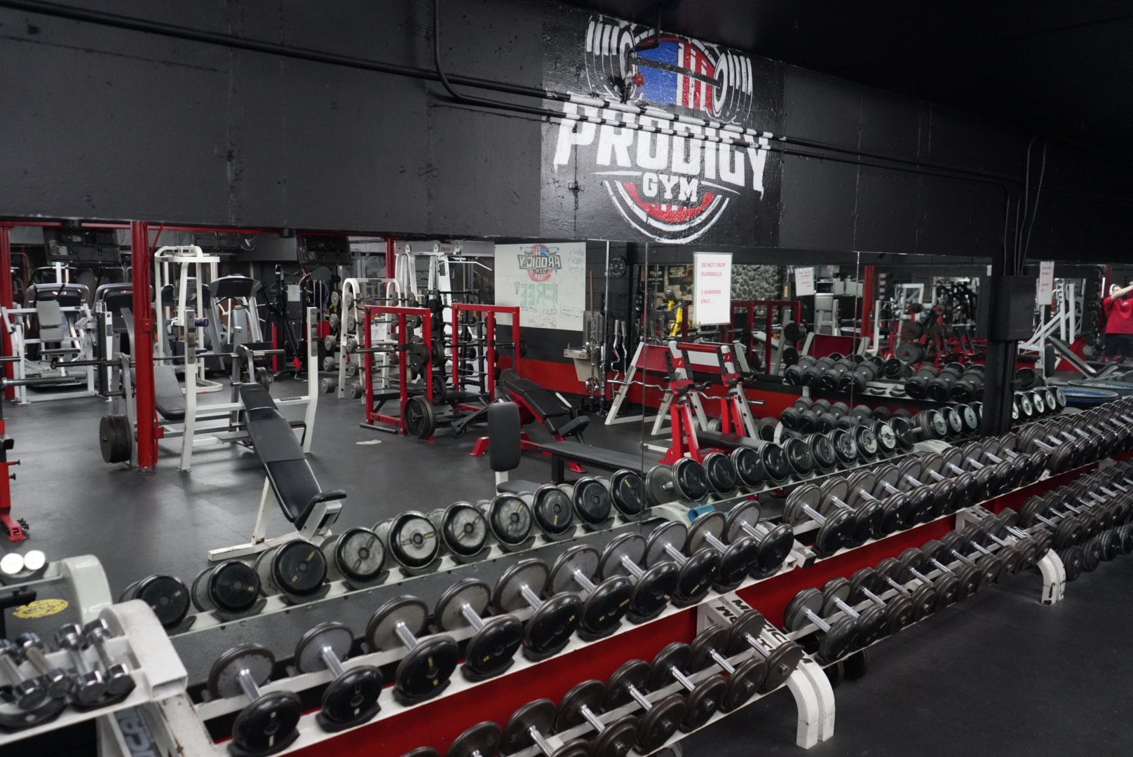 Advanced shoulder workout equipment at Prodigy Gym for targeted strength and muscle definition.