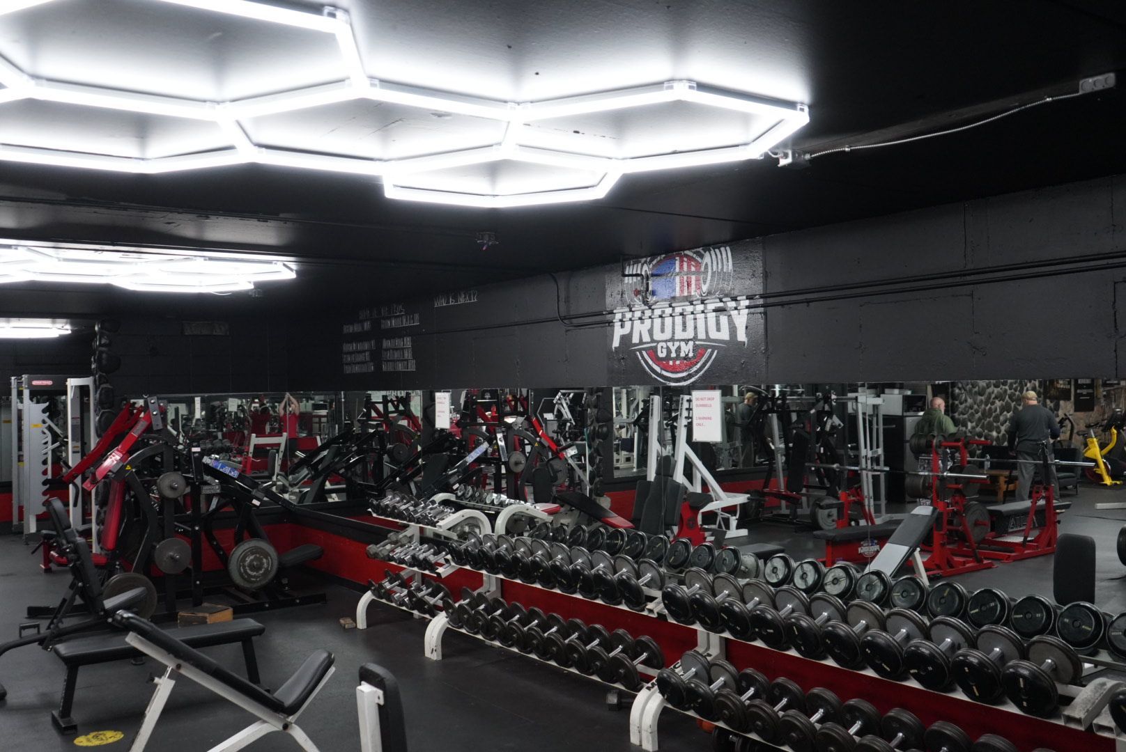 Shoulder training machines at Prodigy Gym, ideal for presses, lateral raises, and rear deltoid exercises.