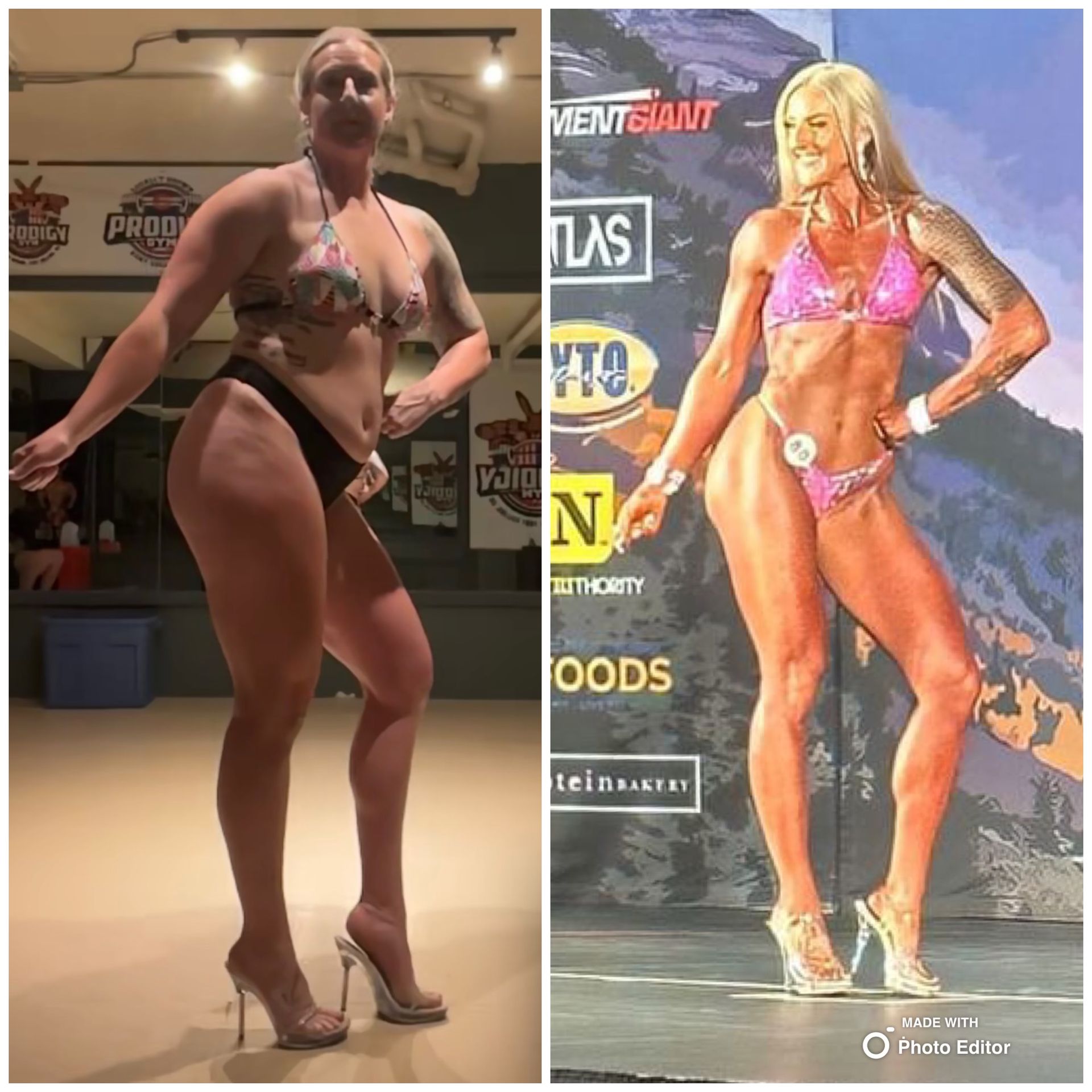 Enhanced body composition achieved through tailored strength and conditioning training at Prodigy Gym.