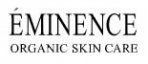 Eminence Organic Skin Care logo in black text on a white background.