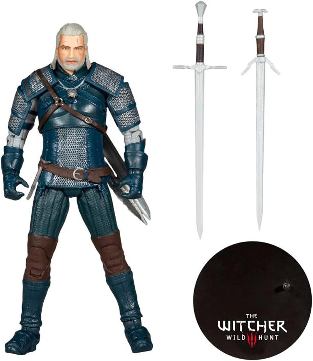 McFarlane Toys The Witcher Geralt of Rivia (Viper Armor: Teal) 7