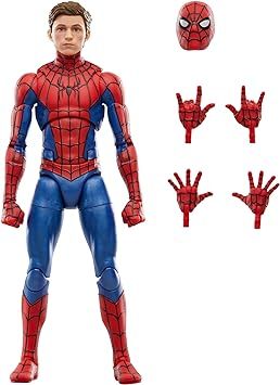 Marvel Legends Series Spider-Man, Spider-Man: No Way Home Collectible 6-Inch Action Figures, Ages 4 and Up