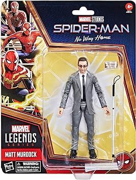 Marvel Legends Series Matt Murdock, Spider-Man: No Way Home Collectible 6-Inch Action Figures, Ages 4 and Up