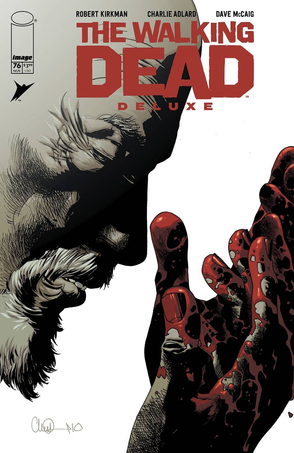WALKING DEAD DLX #76 CVR B ADLARD & MCCAIG (MR)