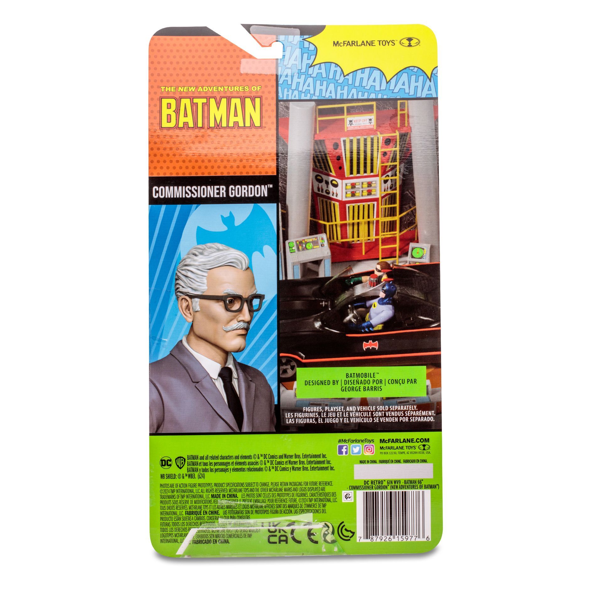 DC RETRO 66 BATMAN 6IN COMMISSIONER GORDON AF