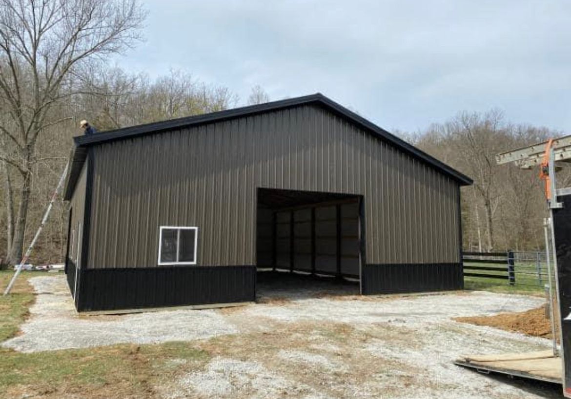 Brown and Black Barn — Lexington, KY — Pro Custom Construction