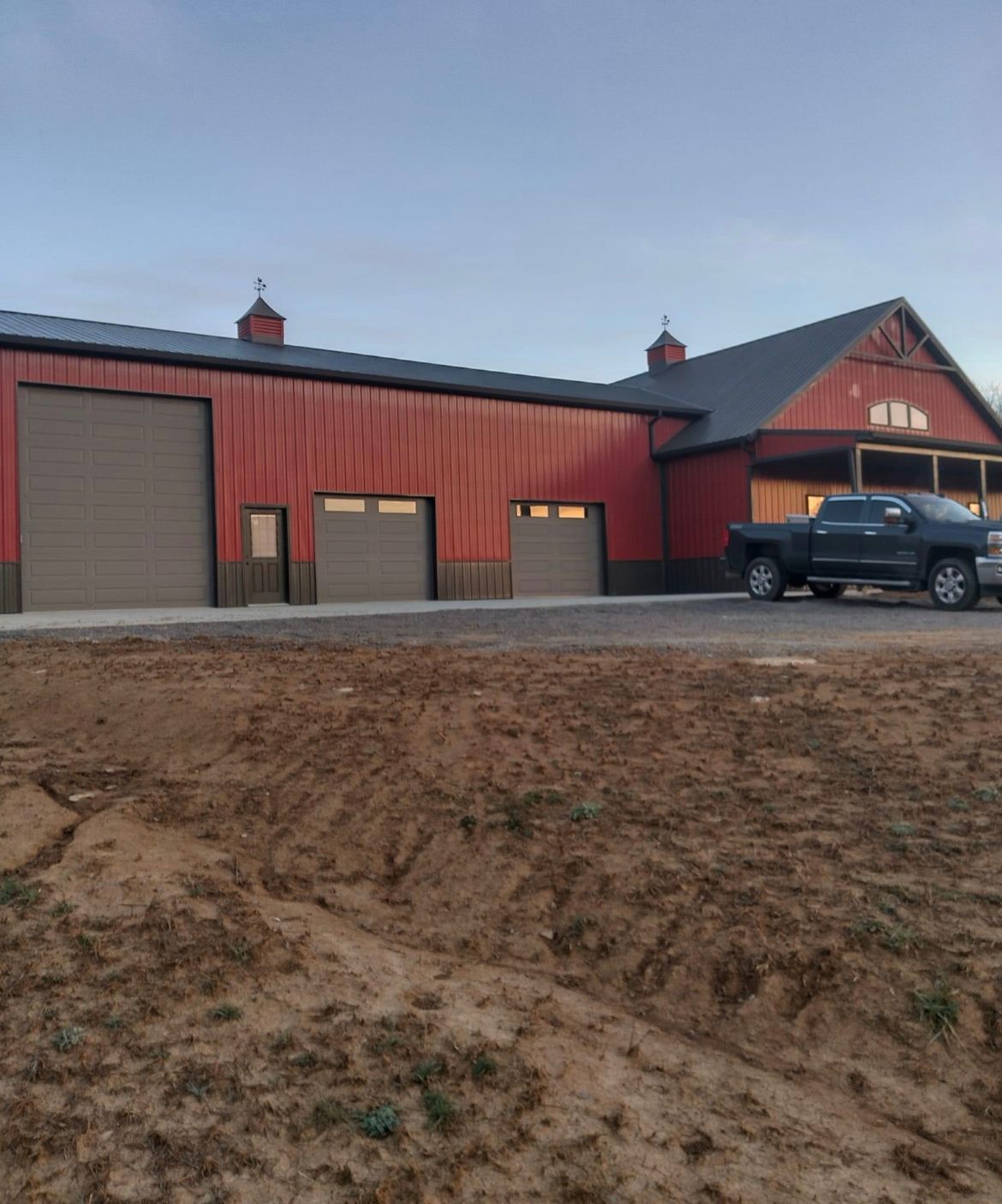 Red and Black Barn — Lexington, KY — Pro Custom Construction