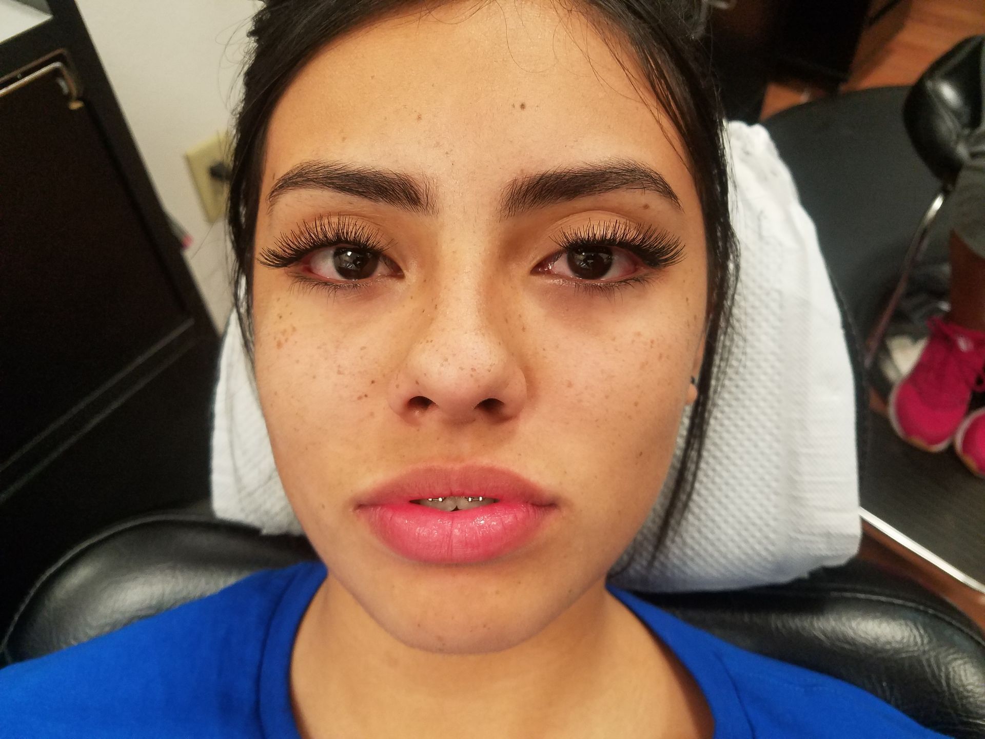 Woman With Beautiful Lashes and Brows - North Little Rock, AR - Sherrye’s Esthetics and Wellness Spa