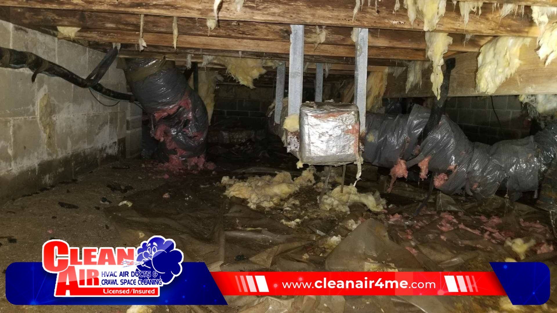 CRAWL SPACE CLEANING IN GREENSBORO, NC