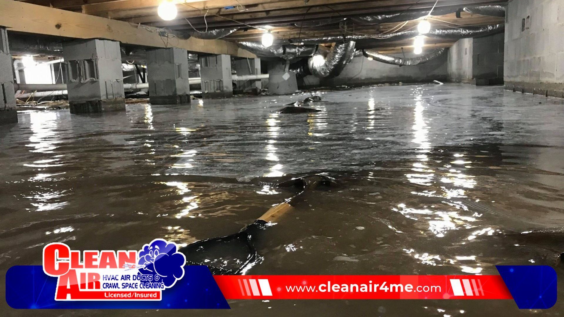 CRAWL SPACE WATER REMOVAL IN GREENSBORO, NC