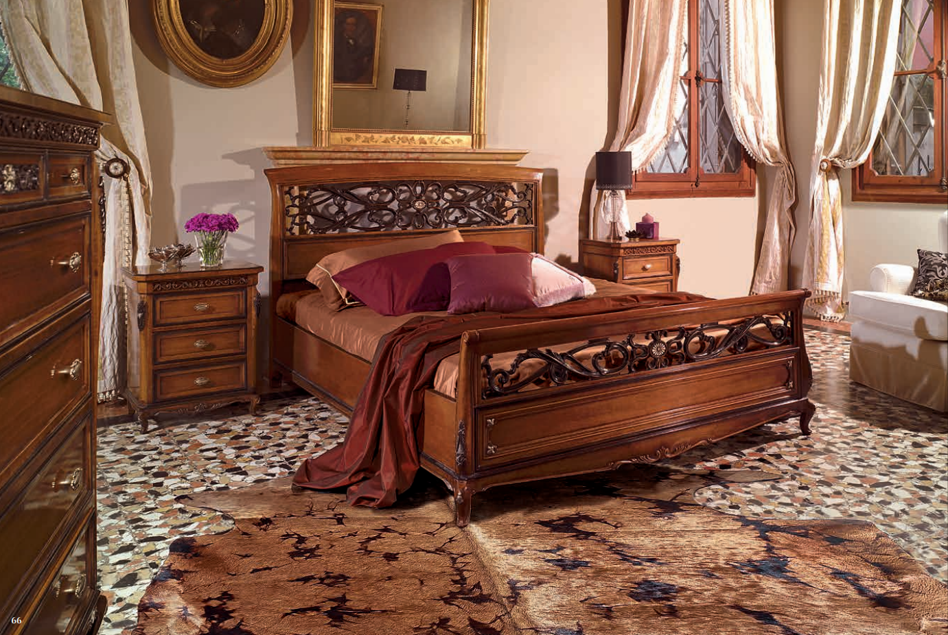 CAMERA DA LETTO COMPLETA CON LETTO COMODINO E COMO IN PROVINCIA DI LECCE FALEGNAMERIA ROCHIRA