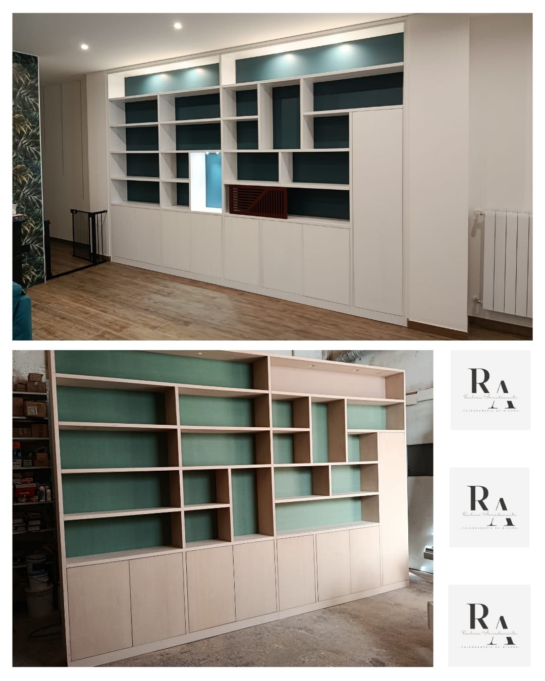  LIBRERIA MODERNA SU MISURA
