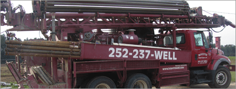 Our drilling truck with equipment Our drilling truck with equipment
