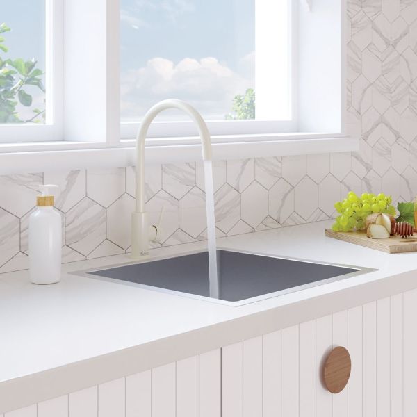 Kitchen Tapware With Running Water — Fixtures & Fittings In Tweed Heads South, NSW