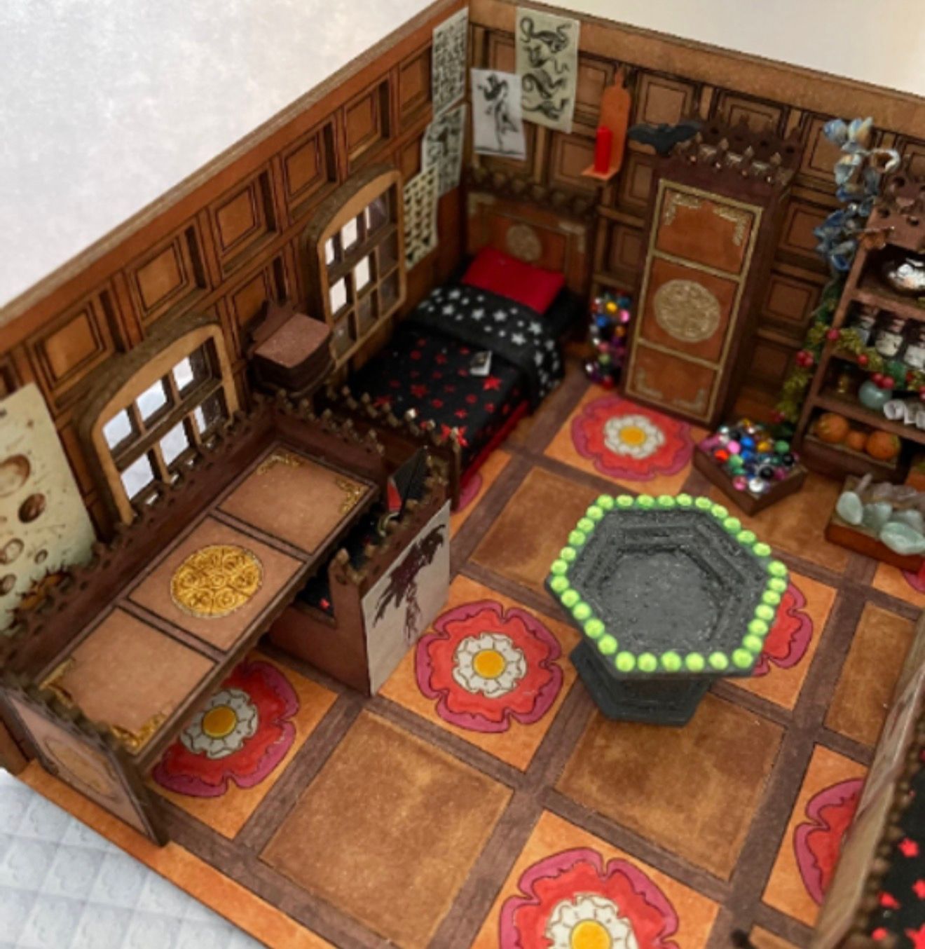 MERLINS BED 1/48 scale KIT