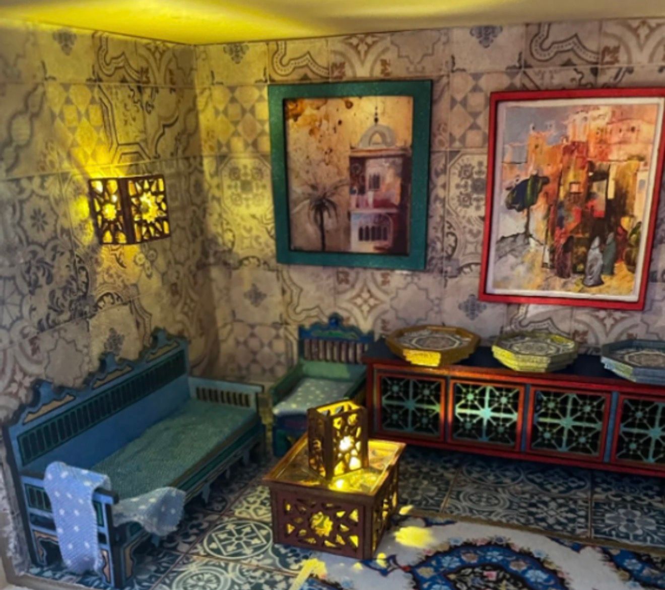 MOROCCAN LAMP (2 in pack)