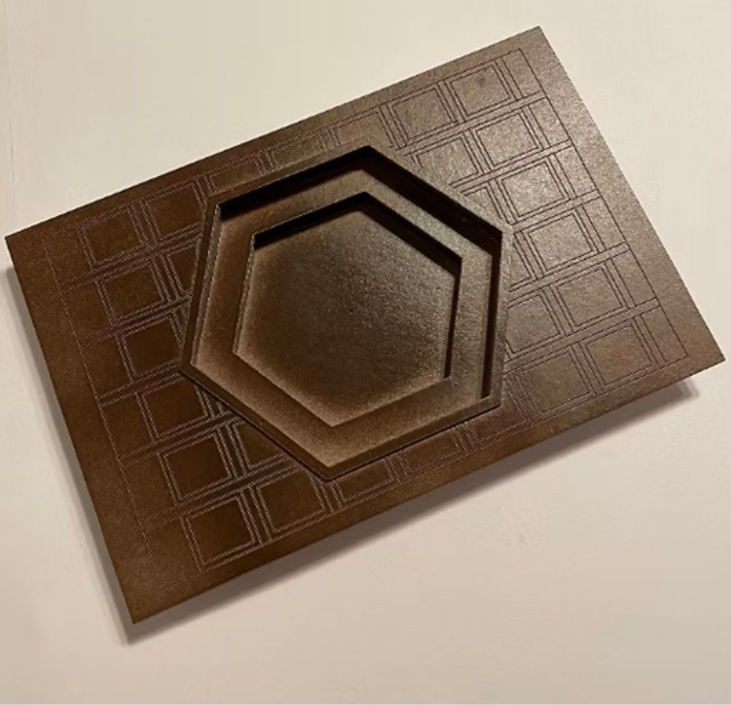 3D PANELED CEILING 1/48 scale KIT