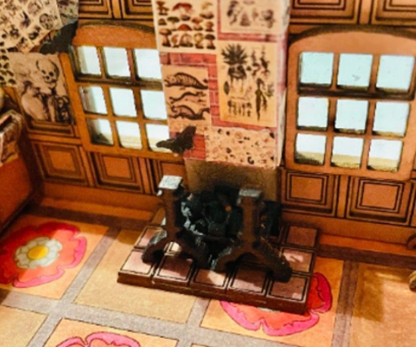 TUDOR DOG LEG GRATE. 1/48 scale KIT