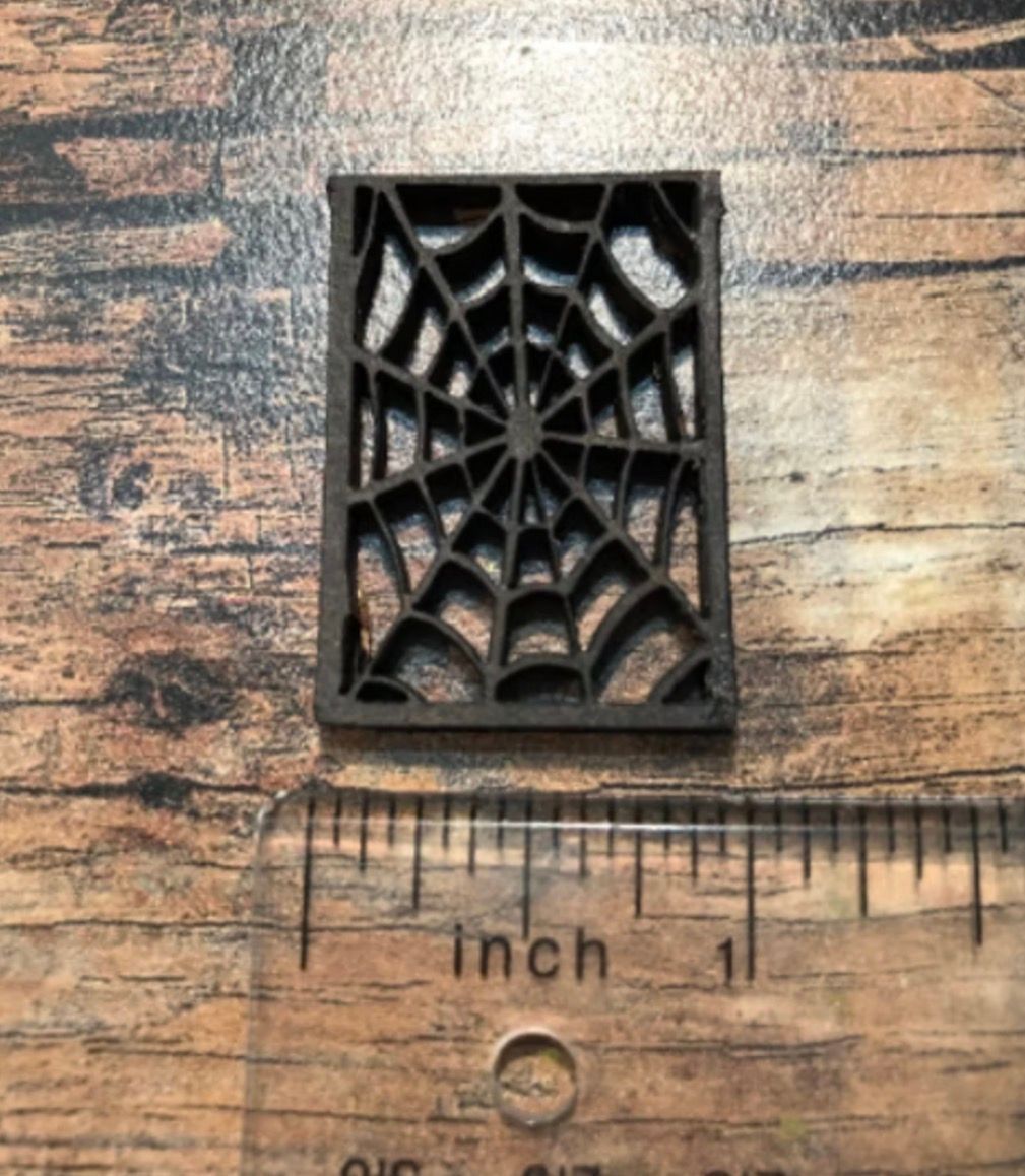 SPIDERWEB WINDOW/PANELS (4 pack) 1/48 scale KIT