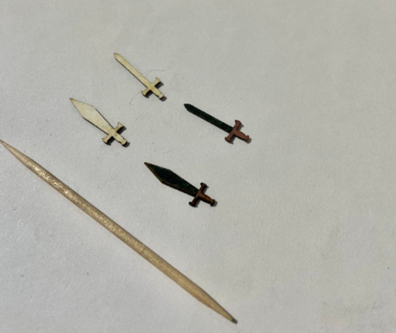 SWORDS 4 PACK 1/48 scale KIT