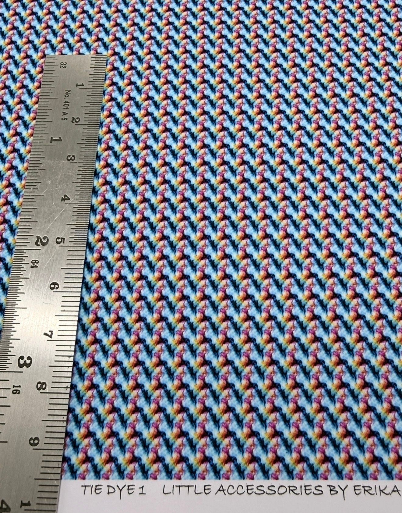 WALLPAPER 1970'S TIE DYE 1   1/48 SCALE