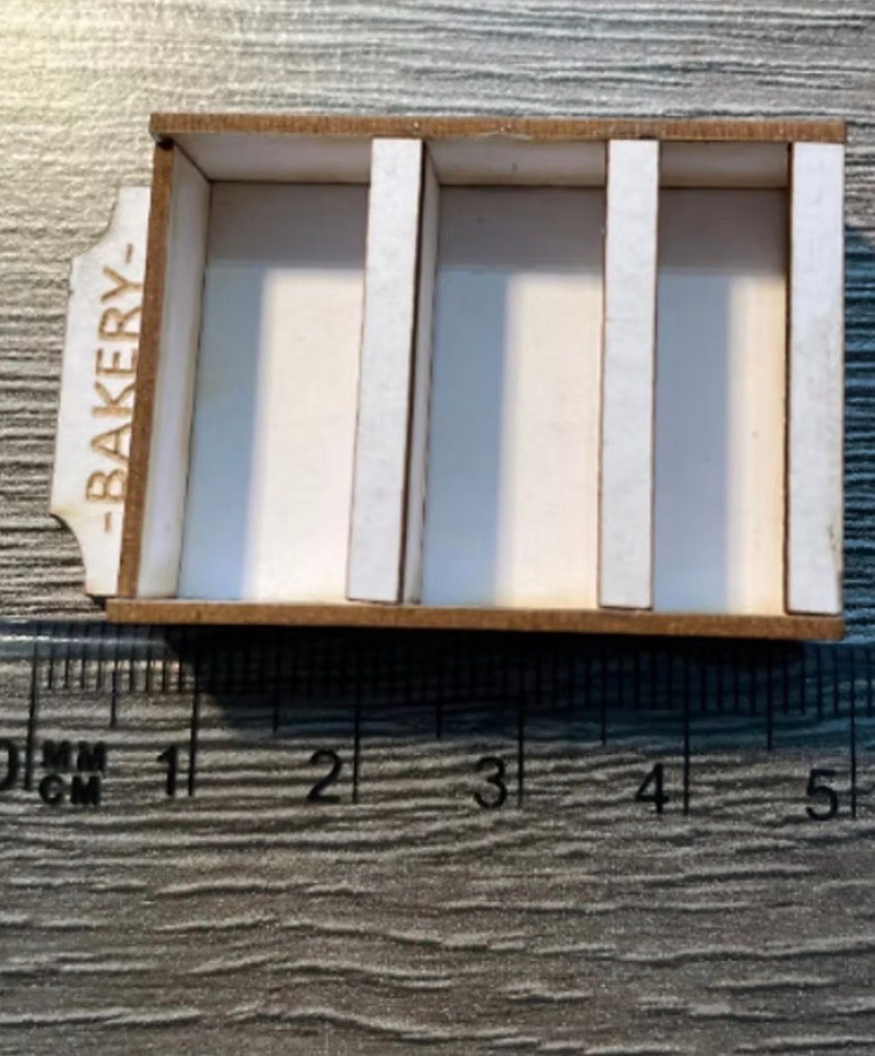 BAKERY SHELVES 1/48 scale KIT