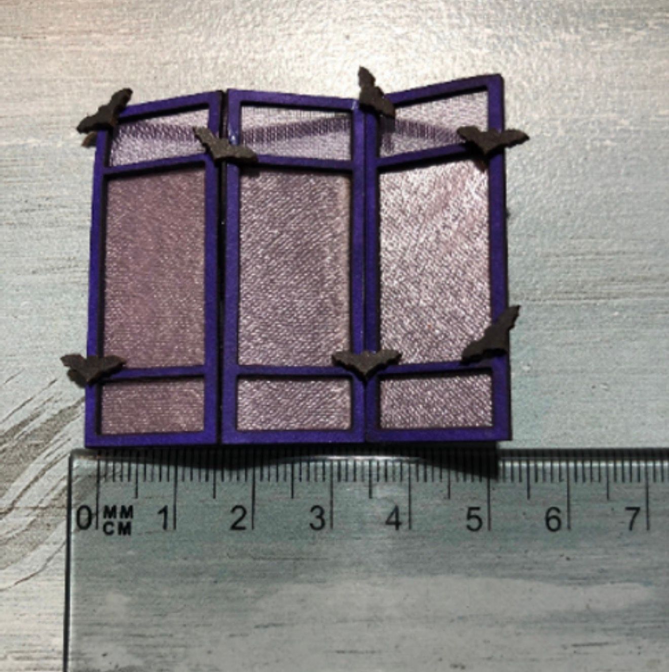 BATS ON A DRESSING SCREEN  1/48 scale KIT