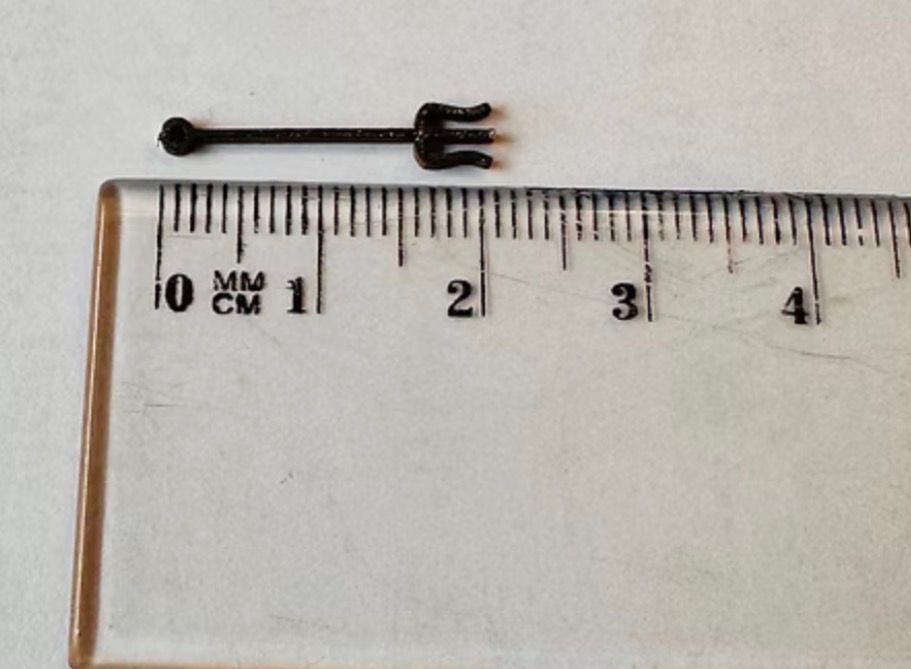 CURVED FIREGRATE & FORK. 1/48 scale KIT