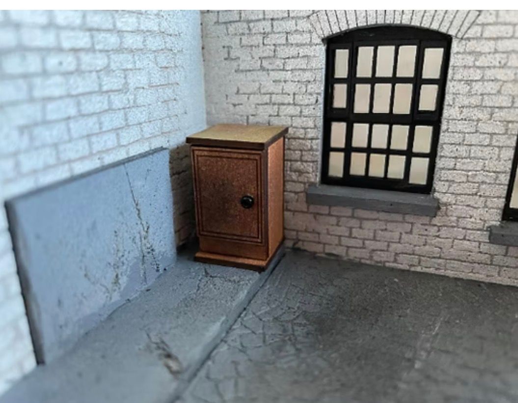 KITCHEN SINGLE CUPBOARD UNIT. 1/48 scale KIT