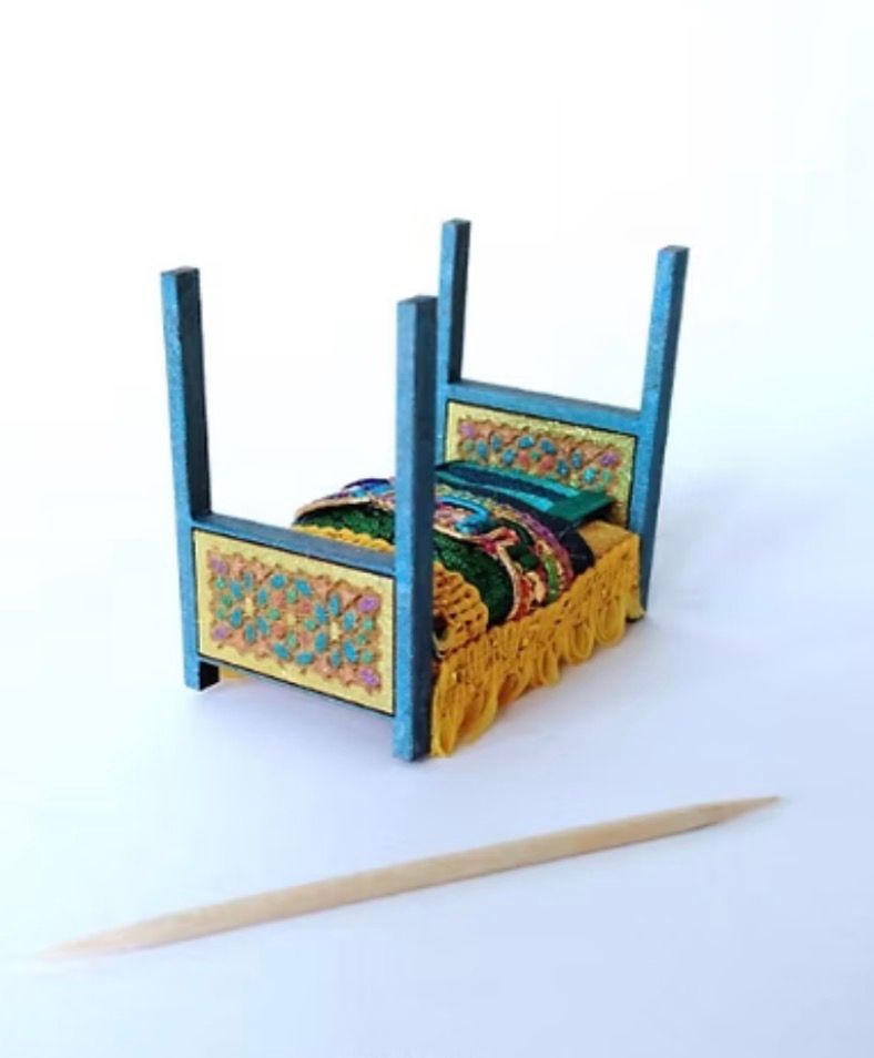 MOROCCAN STYLE BED 1/48 scale KIT