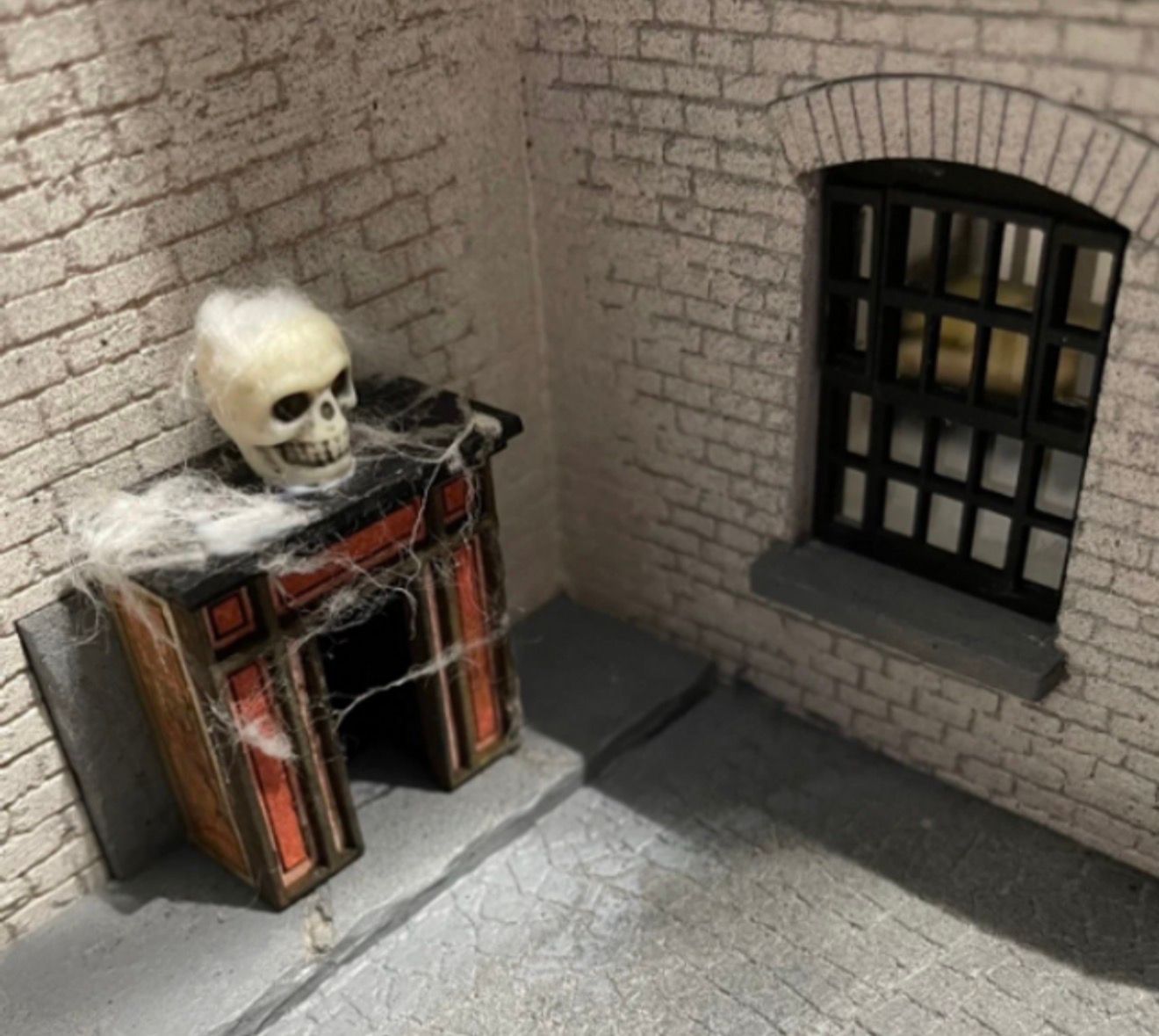 VICTORIAN FIREPLACE . 1/48 scale KIT