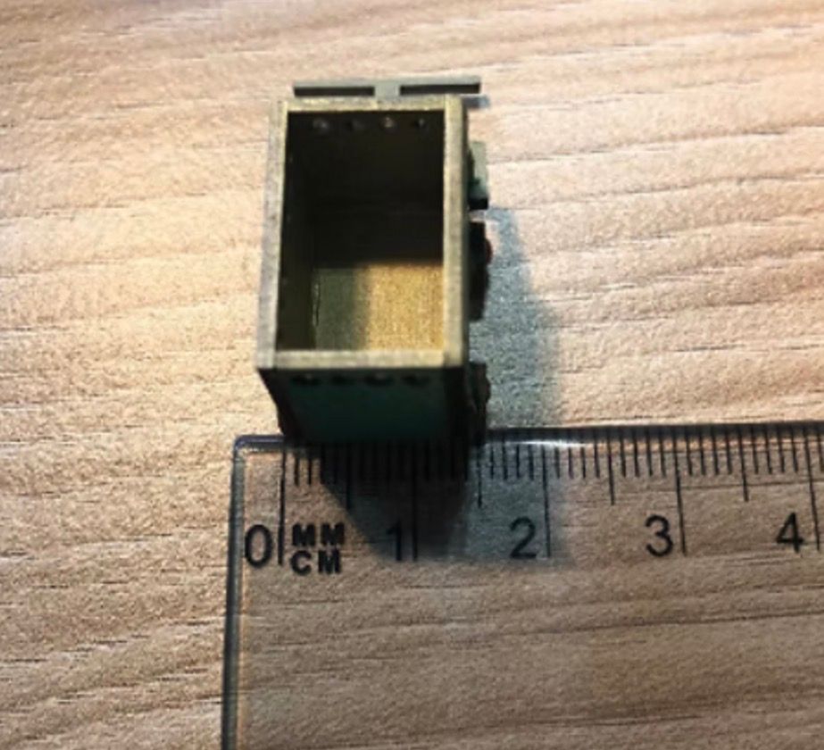 CHILDRENS MOBILE TOY BOX  1/48 scale KIT