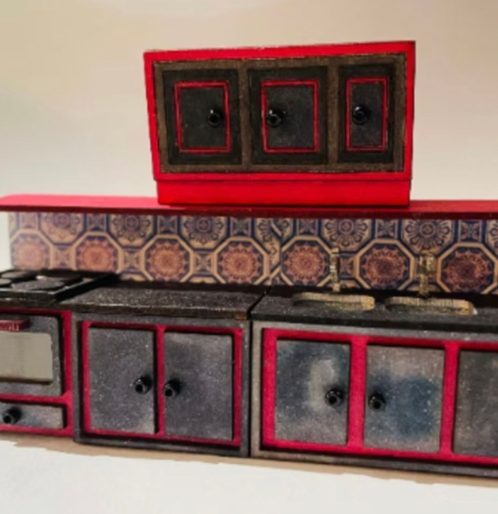 KITCHEN TOP UNIT 1/48 scale KIT