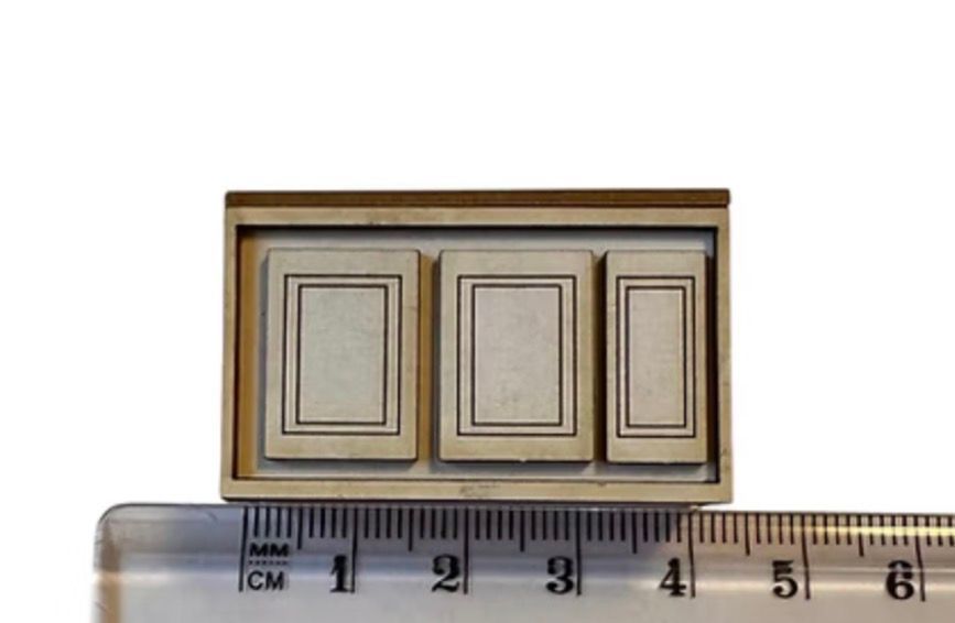 SHOP COUNTER WITH 3D PANELS 1/48 scale KIT