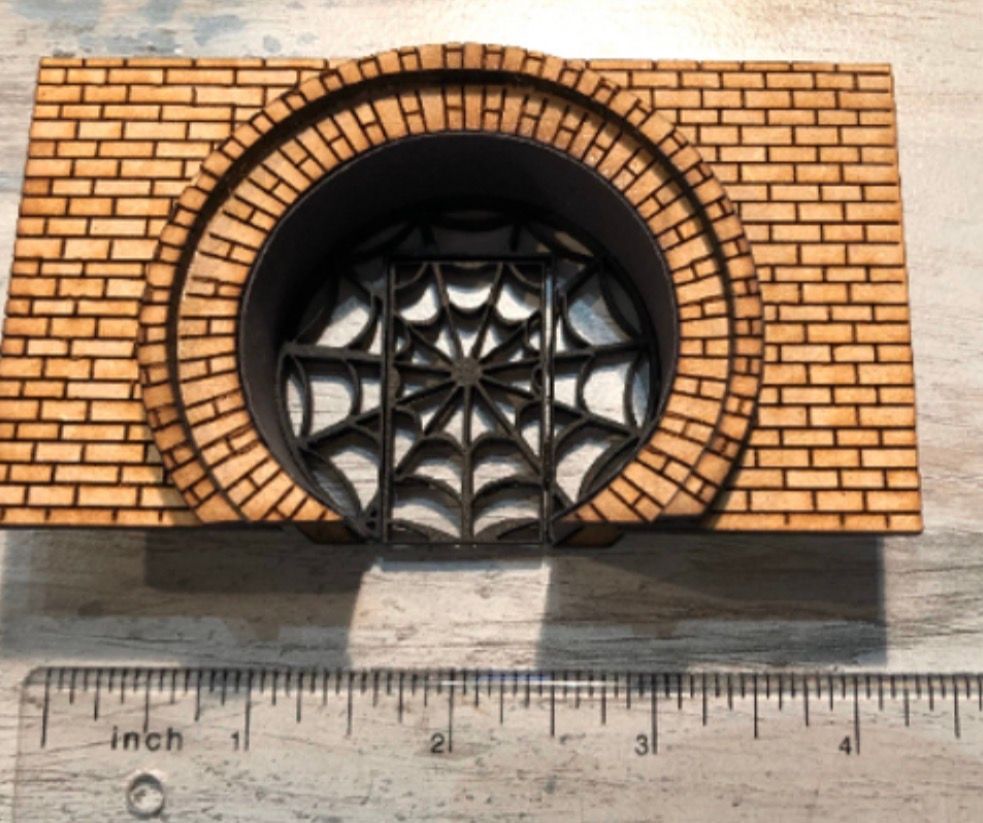 SPIDER WEB GATE & SURROUND 1/48 scale KIT
